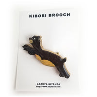 Kitaura Kazuya Kibori Brooch (K)