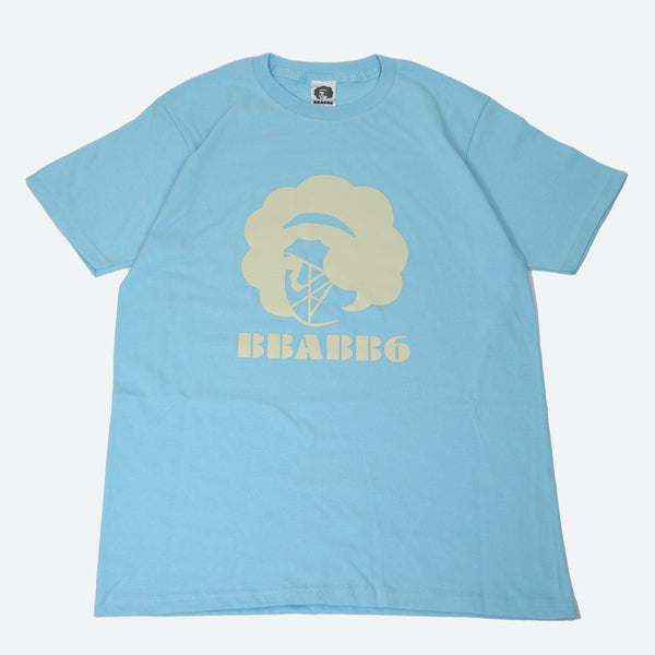 BBABB6 チャリティーロゴTシャツ　ライトブルー