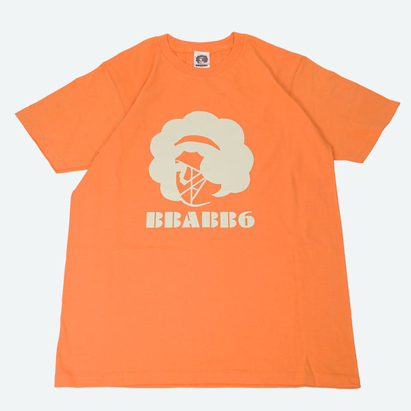 BBABB6 チャリティー　ロゴTシャツ　オレンジ