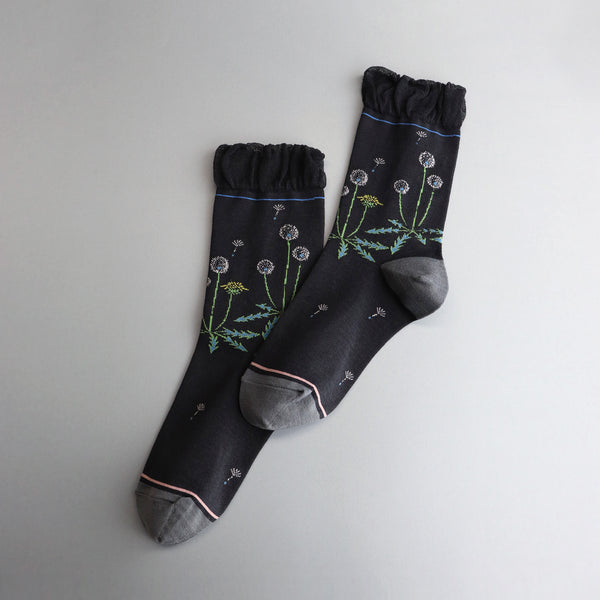 Crivotera Socks Dandelion Black